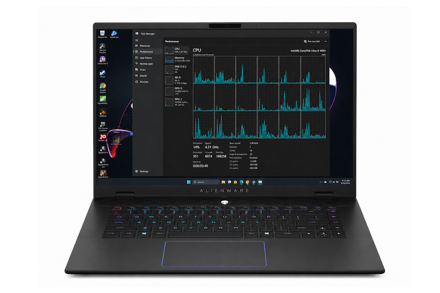 Восстановление данных RAID массива с SSD дисков ноутбука Dell Alienware m16 R2