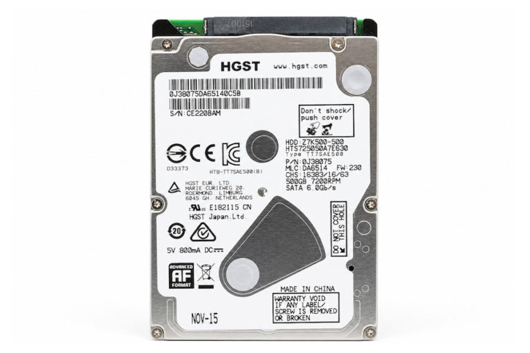 Восстановление данных Hitachi Z7K500-500 из ноутбука Lenovo — замена БМГ