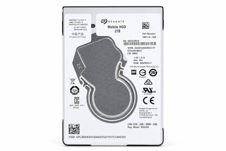 Восстановление данных Seagate ST2000LM007 2 ТБ — уронили переносной диск